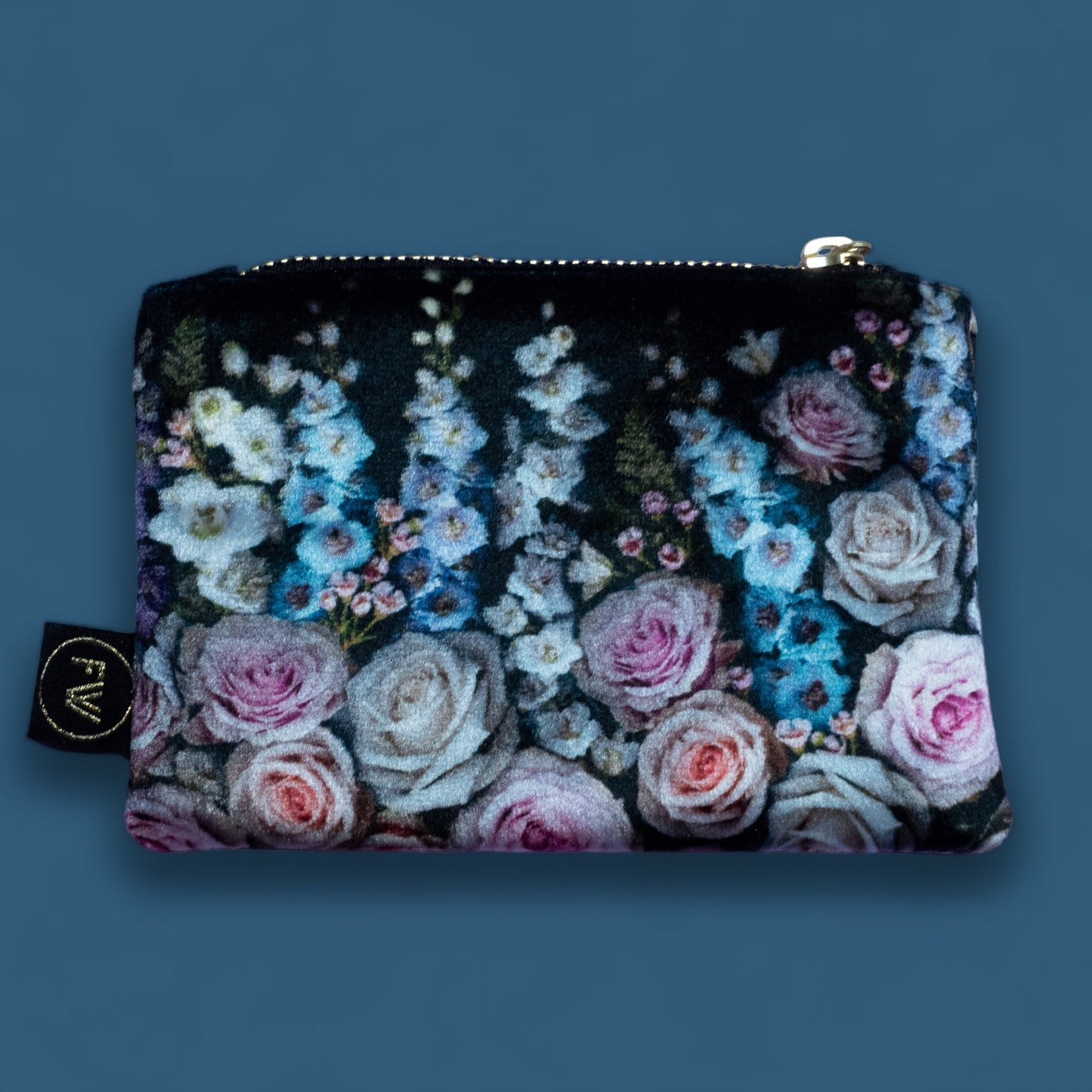 Delphinium Mini Pouch