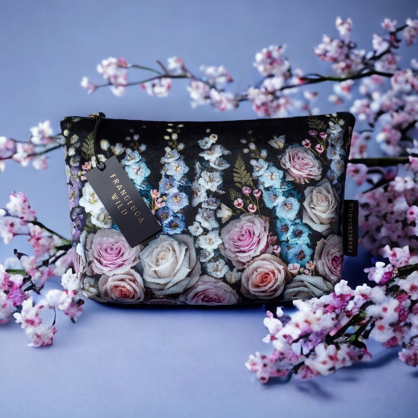 Delphinium Everyday Pouch