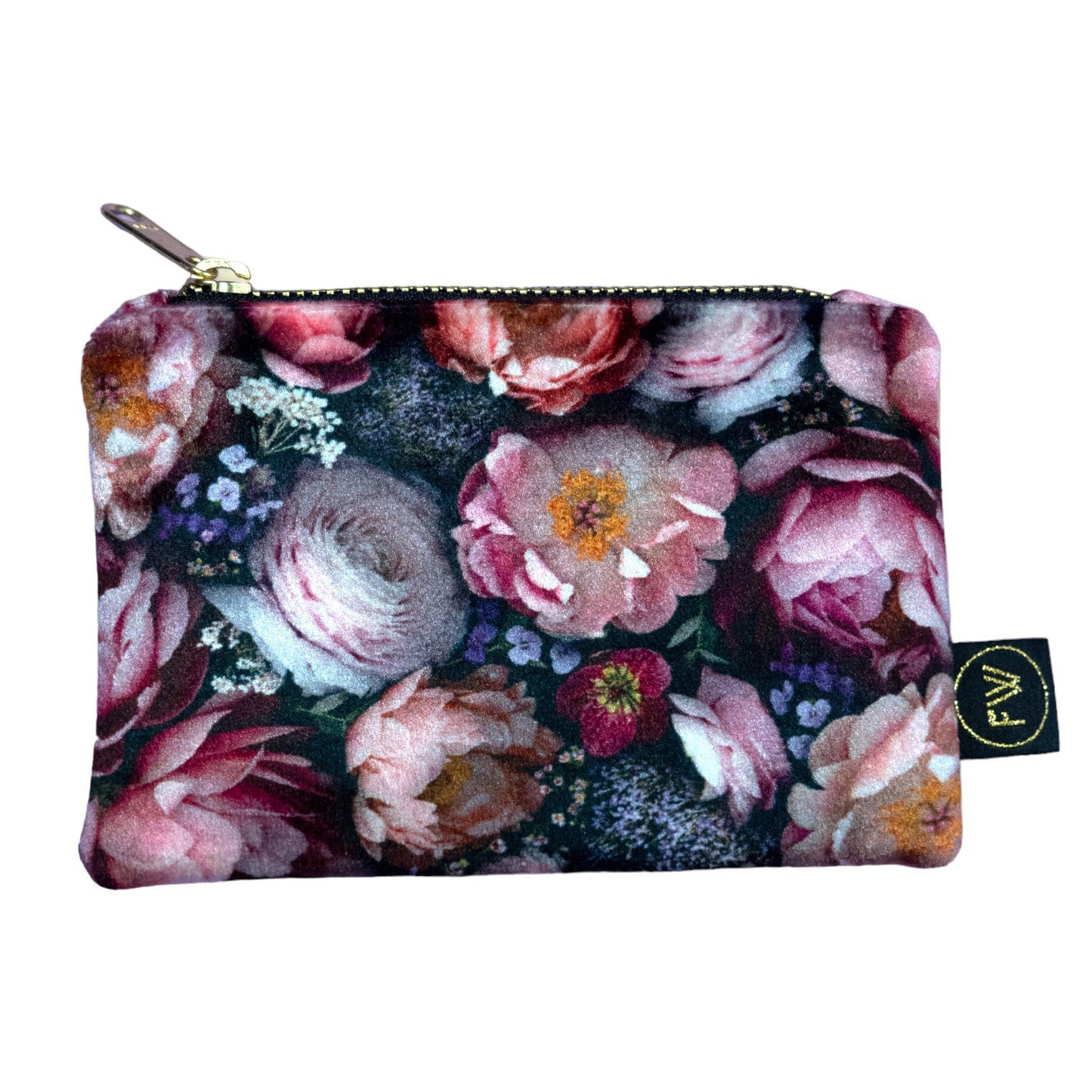 Luxury Peony Mini Pouch